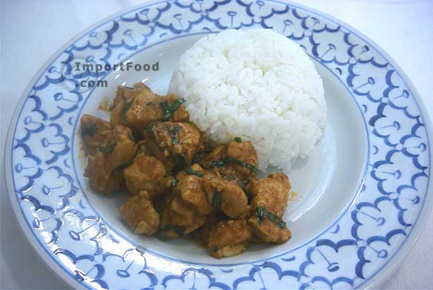 Panang Chicken Curry，'Panang Gai'